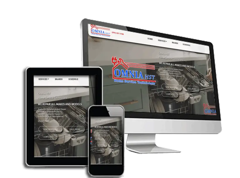 OMNIA HST custom website