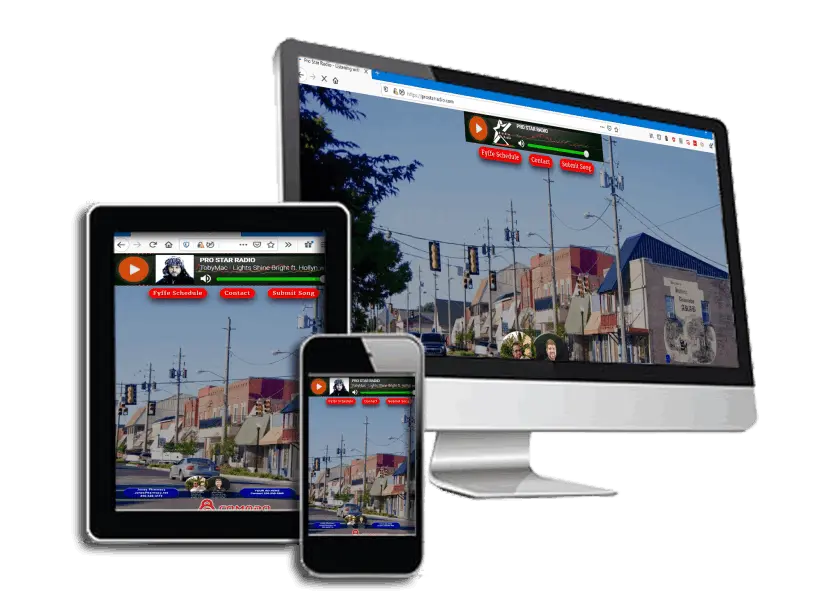 Fun Radio Player custom website